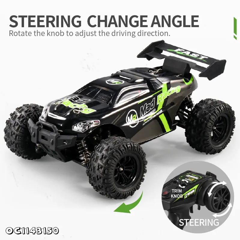 Plastic Remote Control Racing Car Toy High Speed Drift Car Model 1: 18 Scale RC Car