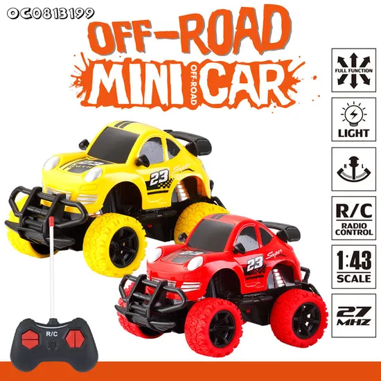 Wholesale 1: 43 Scale Electric off Road Toy Drift Remote Control RC Car with LED Light