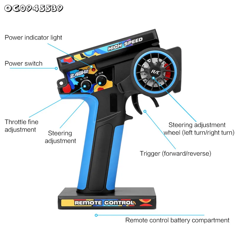 off Road Brushless Motor RC 1: 12 Alloy Drifting Cars Toy Model Remote Control for Adults with High Speed Wholesale