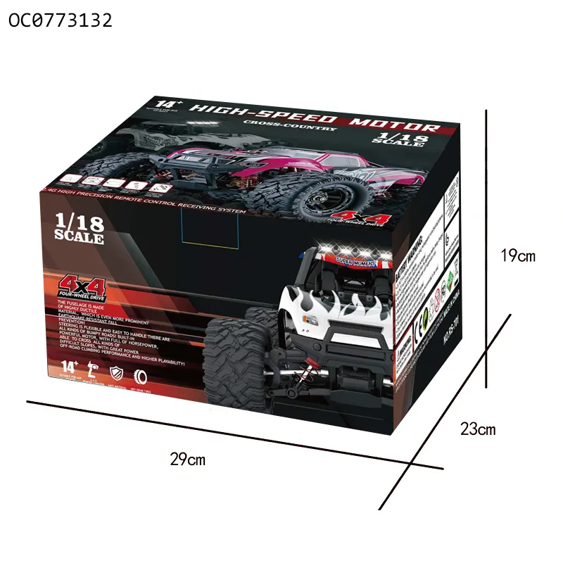 Electric Scale Racing 4WD High Speed Wholesale RC Remote Control Kids Toy Car