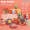 Unisex ABS Chew Bite Gel Boiled Rattles Silicone Teether Eco Friendly Rattle Plastic New Born Baby Toy for Sale with Storage Box