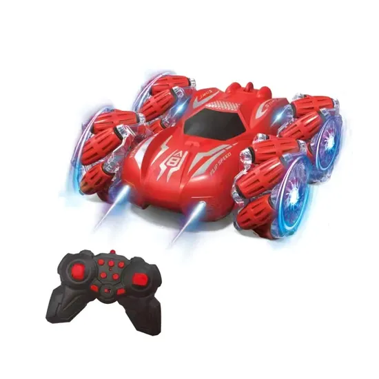 LED Lighting Wheels Remote Control Stunt Car Toy Drift RC Cars with High Speed for Wholesale