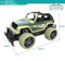 Road Model Car Remote Stunt Plastic RC Control Toys