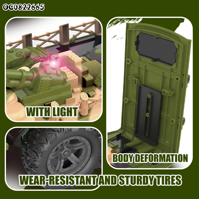 Wholesale Kids Cool Tank Remote Control Model Car Toys