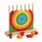 Toys Wooden 3D Puzzle Montessori Rainbow Stacking Blocks Tower Game Toys Children