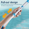 Transparent Water Pump Pipe Gift Plastic High-Pressure Toy Water Gun for Kids Children