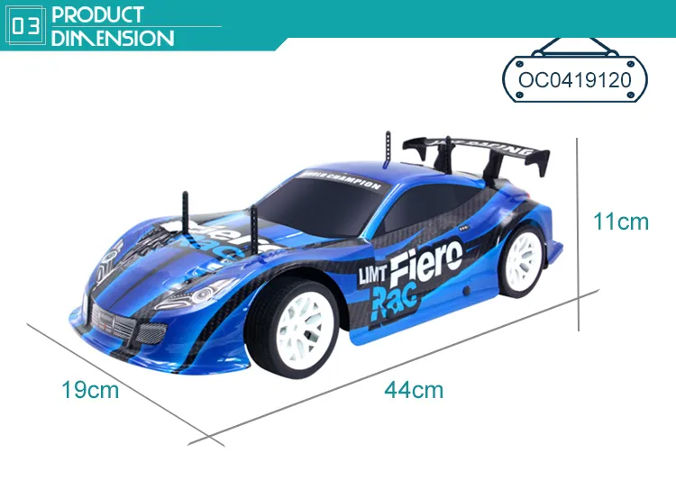 Wholesale 4WD Drift Simulator Fast Racing Parts Remote 1/10 High Speed RC Car for Kids