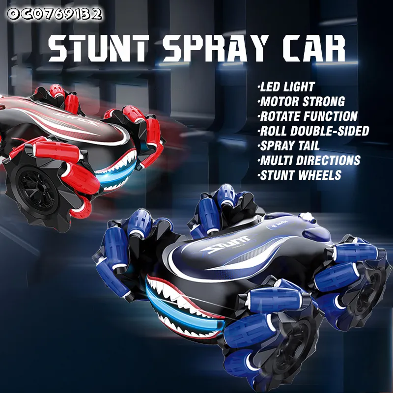 360 Flip Rotating Remote Control Cars 4WD RC Stunt Car Toys Wholesale RC Drift Cars