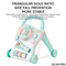 Wholesale Infant Cheap Price Plastic Musical Wheel Toy Learning Assistant Educational Baby Walker Manufacturer