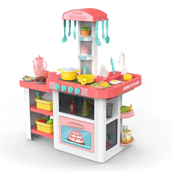 Kids Kitchen Sets Pretend Spray Children's Plastic Kitchen Tool Play Cooking Mini Toys