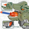 OEM Super Power Safe Weapon Kids Cheap Plastic Soft Foam Bullet Custom Interesting Dinosaur Gun Shooting Toys