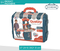 Boys Easy Carry Gaming Tool Box Set Mechanics Pretend Tool Toy