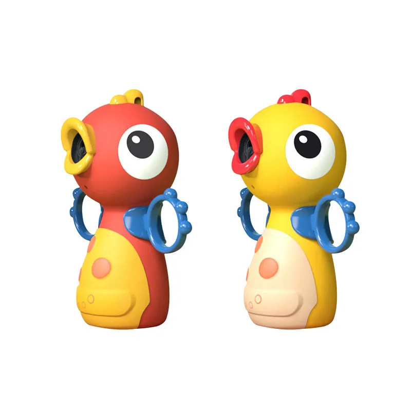Hot Selling Children Cartoon Duck Soap Bubble Machine Wand New Release Manufacturers Wholesale Bubble Toys with Liquid for Kids