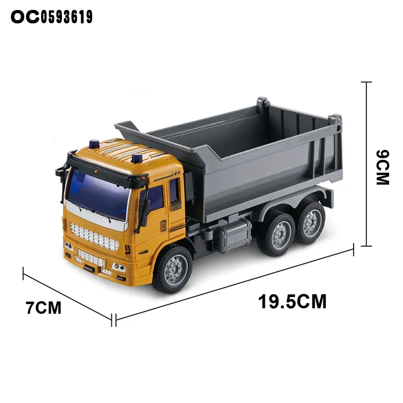 Kids High Speed electric Truck Excavator Bbuilding Material Construction Toys Dump Toy Truck
