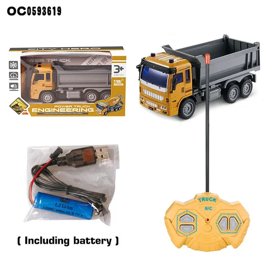 Kids High Speed electric Truck Excavator Bbuilding Material Construction Toys Dump Toy Truck