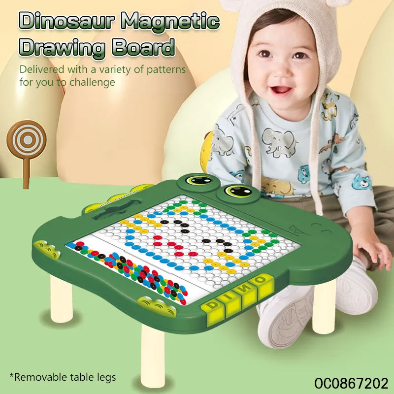 Wholesale Magnetic Board Fidget Pen Educational Toys Kids Plastic Writing Drawing Board