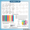 Wholesale DIY Child Home Educational Arts and Crafts Kit Crystal Growing Rainbow Painting Popular DIY Toy for Kids