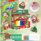 Popular DIY Color Art and Craft Material Handmade Keychain Christmas Painting Toys for Kid