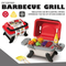 Wholesale Top Selling Children Gift Kitchen Pretend Play Electric Barbecue Kids Plastic Toy Set