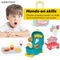 Wholesale Fast Food Hamburger Dog French Plastic Children House Play Gift Set Kitchen Toy Set for Kids
