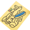 Cartoon Card Craft Popular DIY Coloring Painting Montessori Educational Toys for Kids