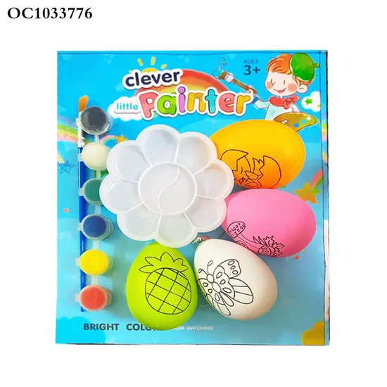 DIY Educational Easter Egg Painting Coloring Kit Wholesale Montessori Educational Toy for Kids