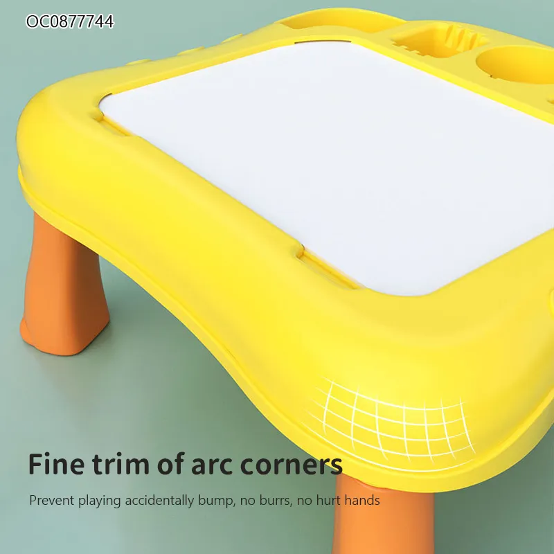 Wholesale Magnetic Writing Children Cartoon Lion Design Kids Educational Toys Table Drawing Board