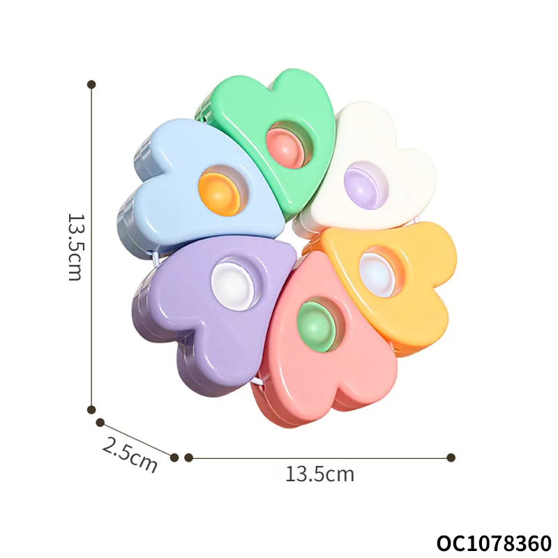Baby Kids Children Games Customizable Anti Stress Fidget Tactile Hand Eye Coordination Training Toy Bubble Press Button Toy