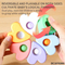 Baby Kids Children Games Customizable Anti Stress Fidget Tactile Hand Eye Coordination Training Toy Bubble Press Button Toy