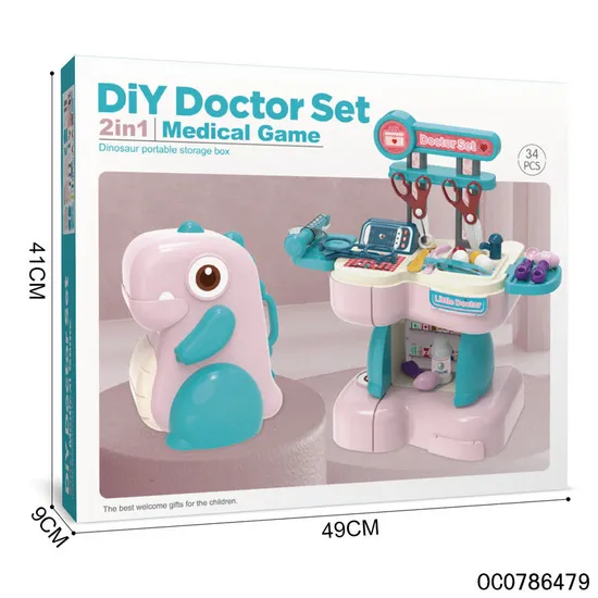 Wholesale Pretend Tools Toy Interactive Montessori Children's Doctor Set for Kids