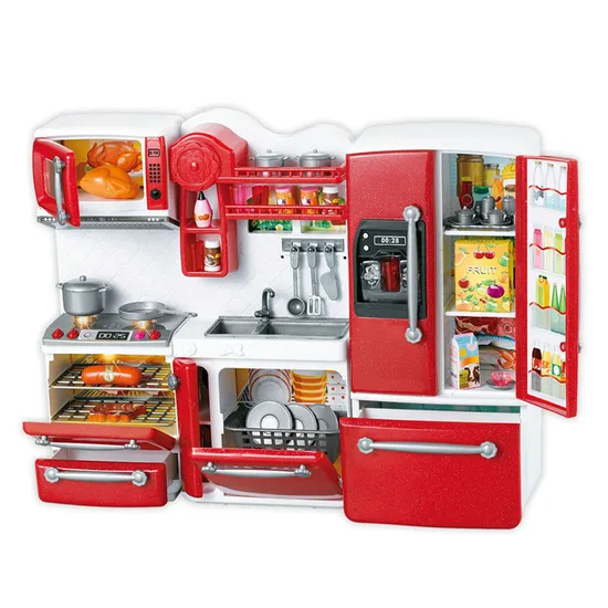 Wholesale Pretend Plastic Children House Hold Mini Plastic Kitchen Play Toy Set