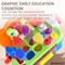 Multi-Accessories Fun Children Kids Pretend Play Construction Table Game Educational Mechanical Tool Box Set with Light Sound