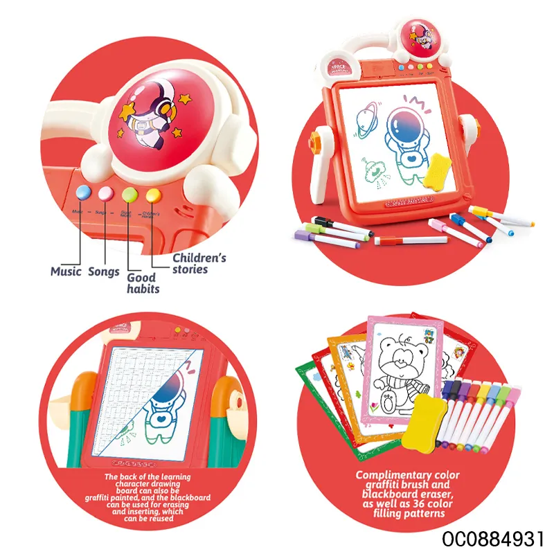 Kids Children Price Wholesale Educational Drawing Board Montessori Popular DIY Toys