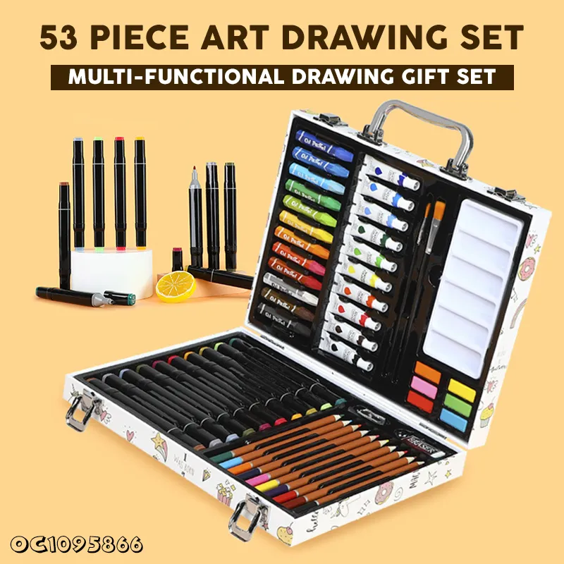 Wholesale Custom Color Pencil Crayons Watercolor Painting of Drawing Tools and Materials Montessori Educational Toys for Kids
