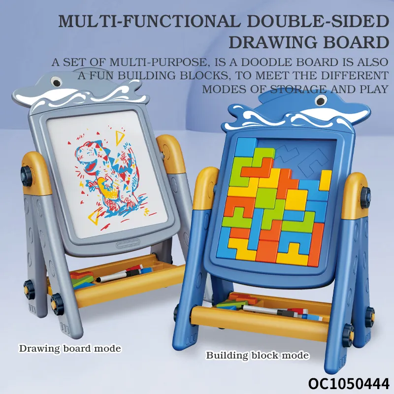 Block Early Handmade Montessori Puzzle Wholesale Educational Toys Drawing Table Toys for Kids