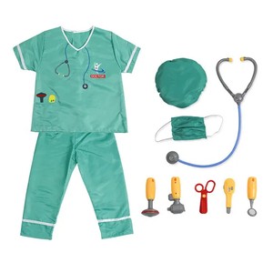 Baby Uniform Doctor and Nurse Party Costume Doctor Medical Role Play Toys for Kids