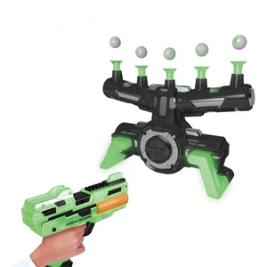 Indoor Gun Machine Luminous Suspension Flying Ball Shooting Game Toy Gun