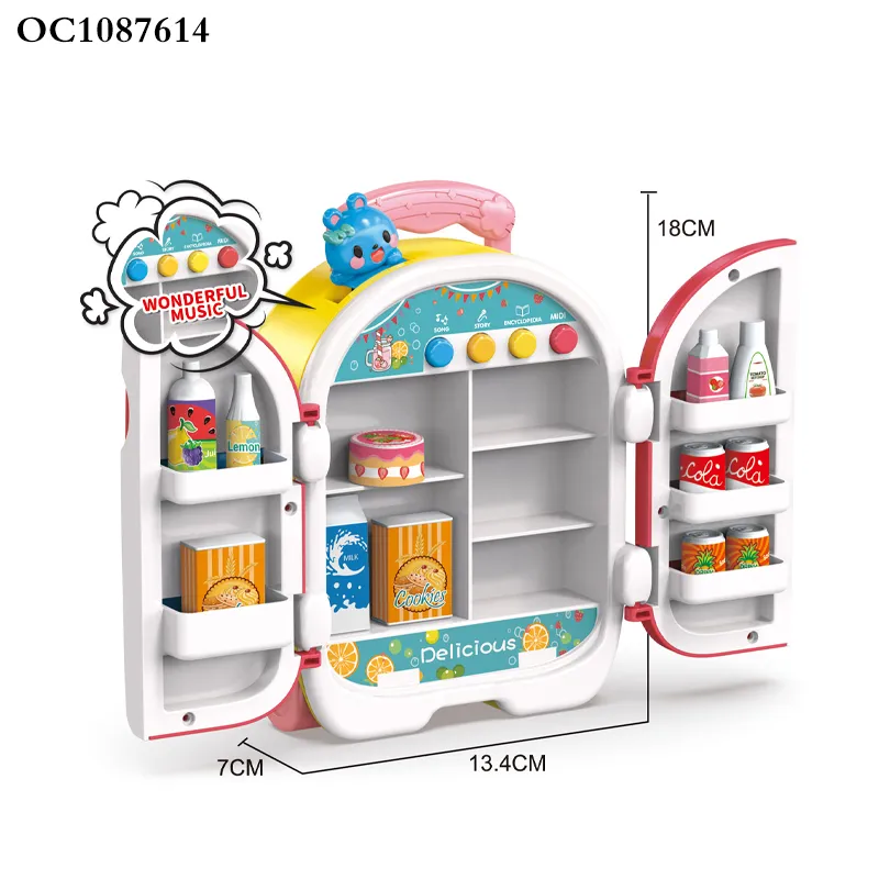Wholesale Kids Set Plastic Children House Kitchen Food Simulation Pretend Play Toy Set