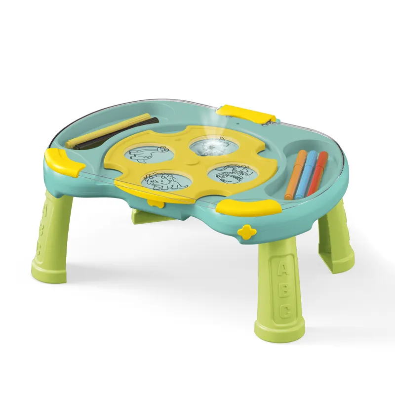 Wholesale Painting Projection LED Art Drawing Table Machine Learning Montessori Educational Popular DIY Toys for Kids