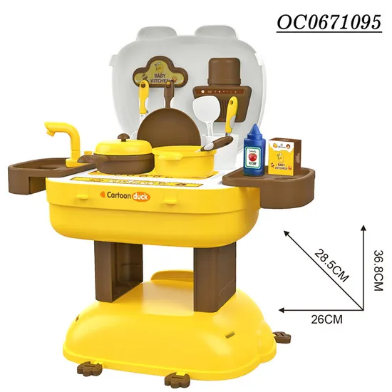 Wholesale Kids Miniature Pretend Mini Kitchen Children's Plastic Tool Plastic Cooking Pretend Play Food Toys