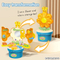 Hot Sale Portable Gift Craftsman Pretend Play Toy Preschool Education Nut Assemble Plastic Toy Mechanics Repair Tool Set Toy for Kid