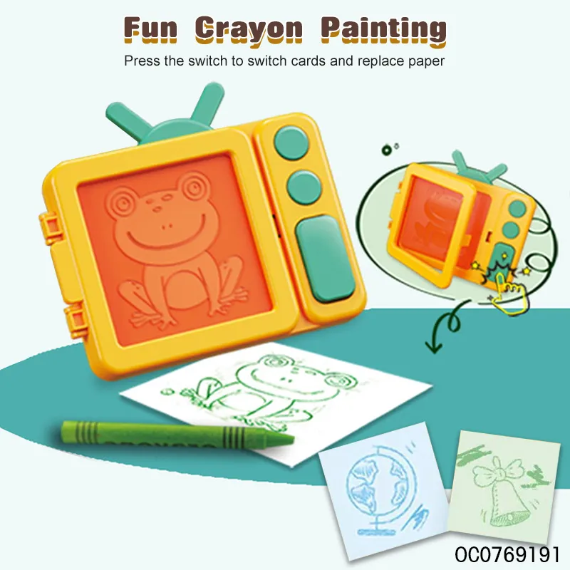Plastic Popular DIY Creative Magnetic Drawing Board Table Early Education Children Toys