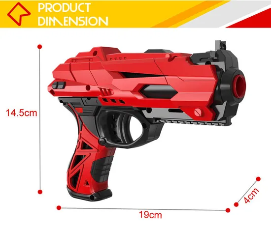 Hot Selling Educational Toys PP Plastic Air Shooting Sniper Gun Soft Bullet Gun