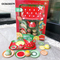 Wholesale Fruit Steel Tea Cups and Toys Mini Kitchen Pretend Gift Play Set