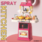Wholesale Play Pretend Kitchen Cooking Pink Plastic Kitchen Toys Gift Set for Kids