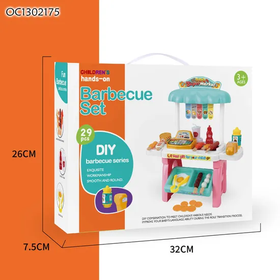 Wholesale Pretend Educational Play Children's Plastic Kitchen Miniature Simulated Dollhouse Toy for Kids