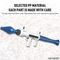 Hot Selling Game Shooting Toys Bullet Rocket Toy Gun for Boys