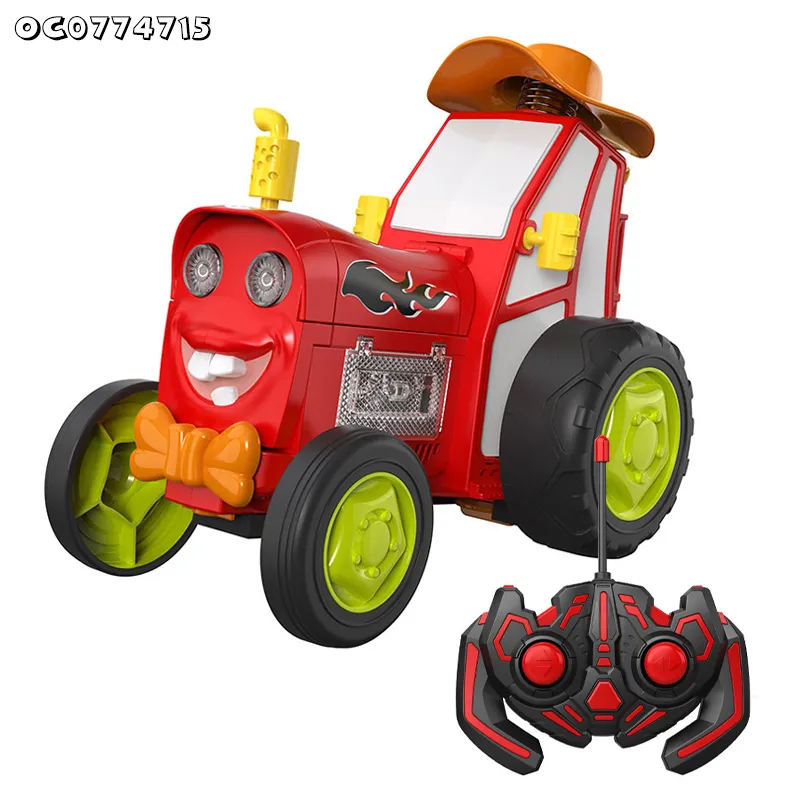 Mini Flashing LED Light Stunt Wholesale Fancy Stunt RC Toy Car for Kids