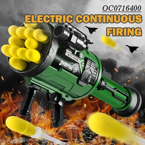 Hot Selling Long Distance Electric Practice Shooting Game Soft Bullet Novelty Toy Gun for Kids
