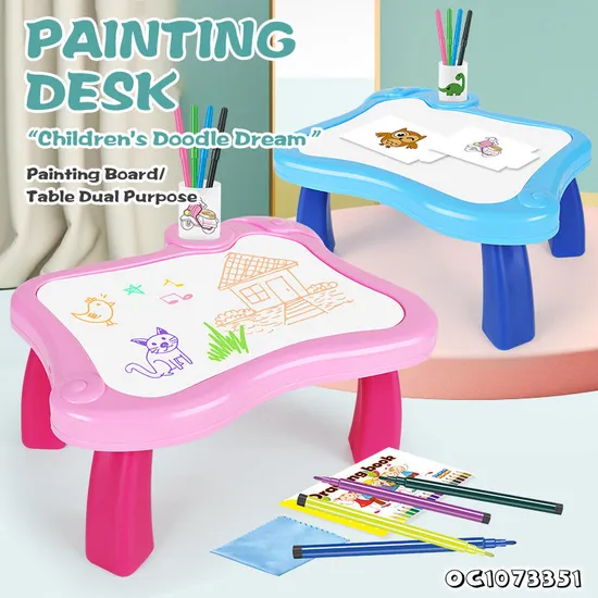 Wholesale Educational Erasable Painting Doodle Toy Clear Kid Magnetic Writing Children Drawing Board